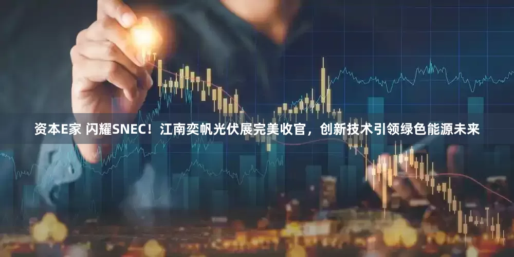 资本E家 闪耀SNEC！江南奕帆光伏展完美收官，创新技术引领绿色能源未来